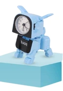 Thumbnail 1 of นาฬิกาปลุกหุ่นยนต์น้องหมา สีฟ้า