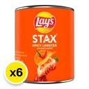 Thumbnail 2 of LAY'S Stax Potato Chips Spicy Lobster 42 g x 6