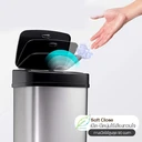 Thumbnail 4 of ZRO ถังขยะอัตโนมัติ Auto Sensor ถังขยะสแตนเลส 12 ลิตร มีฝาปิด เก็บกลิ่น สีทอง