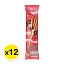 Thumbnail 2 of ท็อปโป เพรทเซลแบบแท่ง บิสกิต รสสตรอเบอร์รี่ 11 ก. x 12