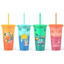 Thumbnail 1 of แก้วเปลี่ยนสีตามอุณหภูมิ 24 ออนซ์ 4 ใบ