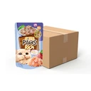 Thumbnail 1 of แคทตี้ พาวส์ ริช อาหารเปียกแมว รสปลาทูน่าหน้าคัตสึโอะ 70 ก. x 12