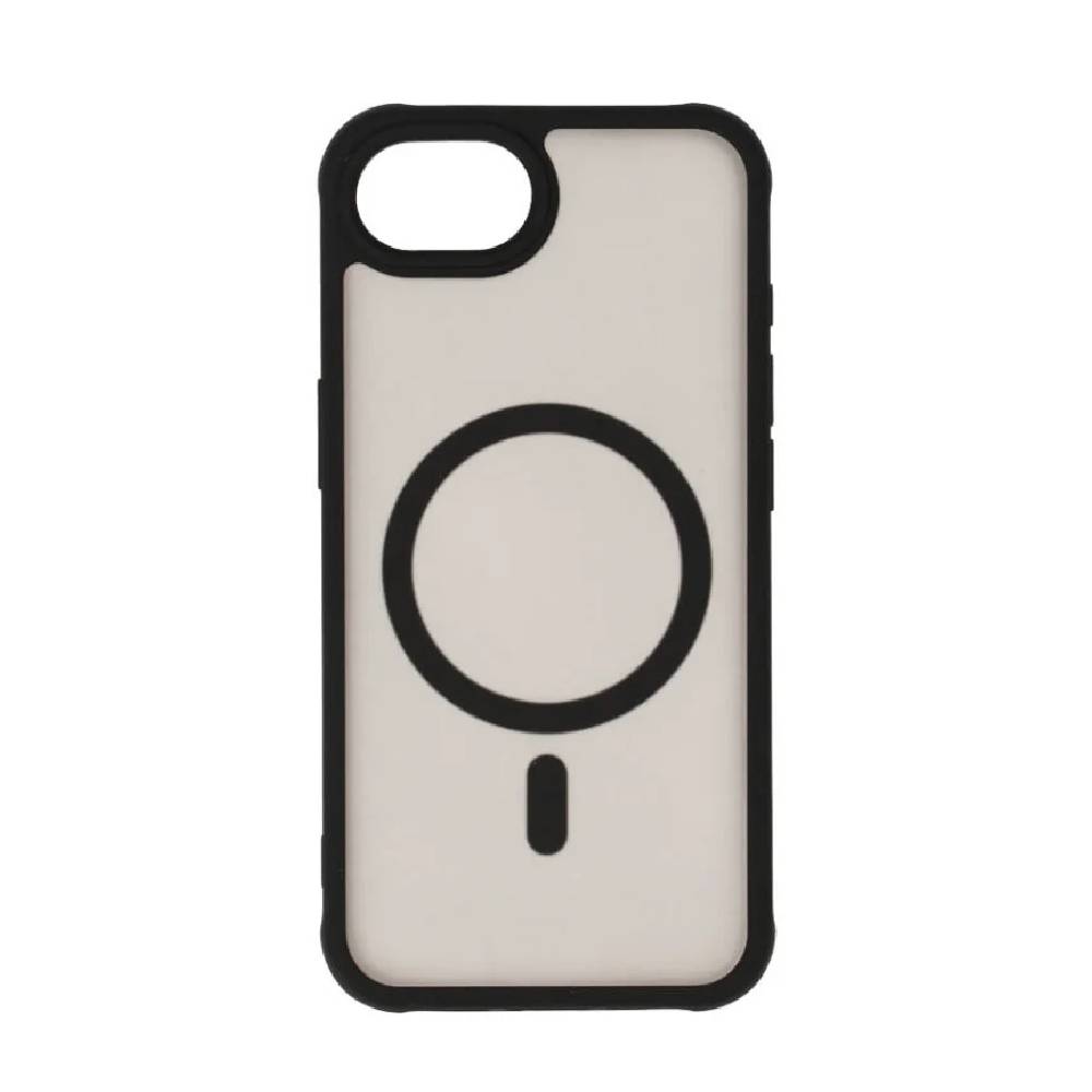FOX Casing for iPhone 16e/17e Clear Matt Black with Magsafe