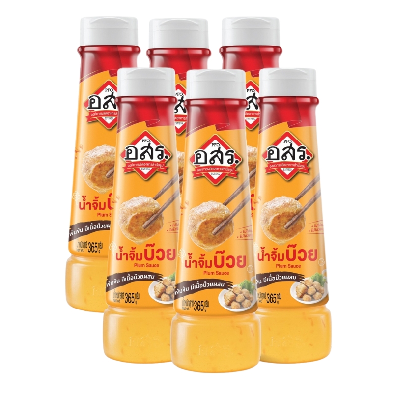 [6 bottles] ASR. Plum Sauce, 365 g