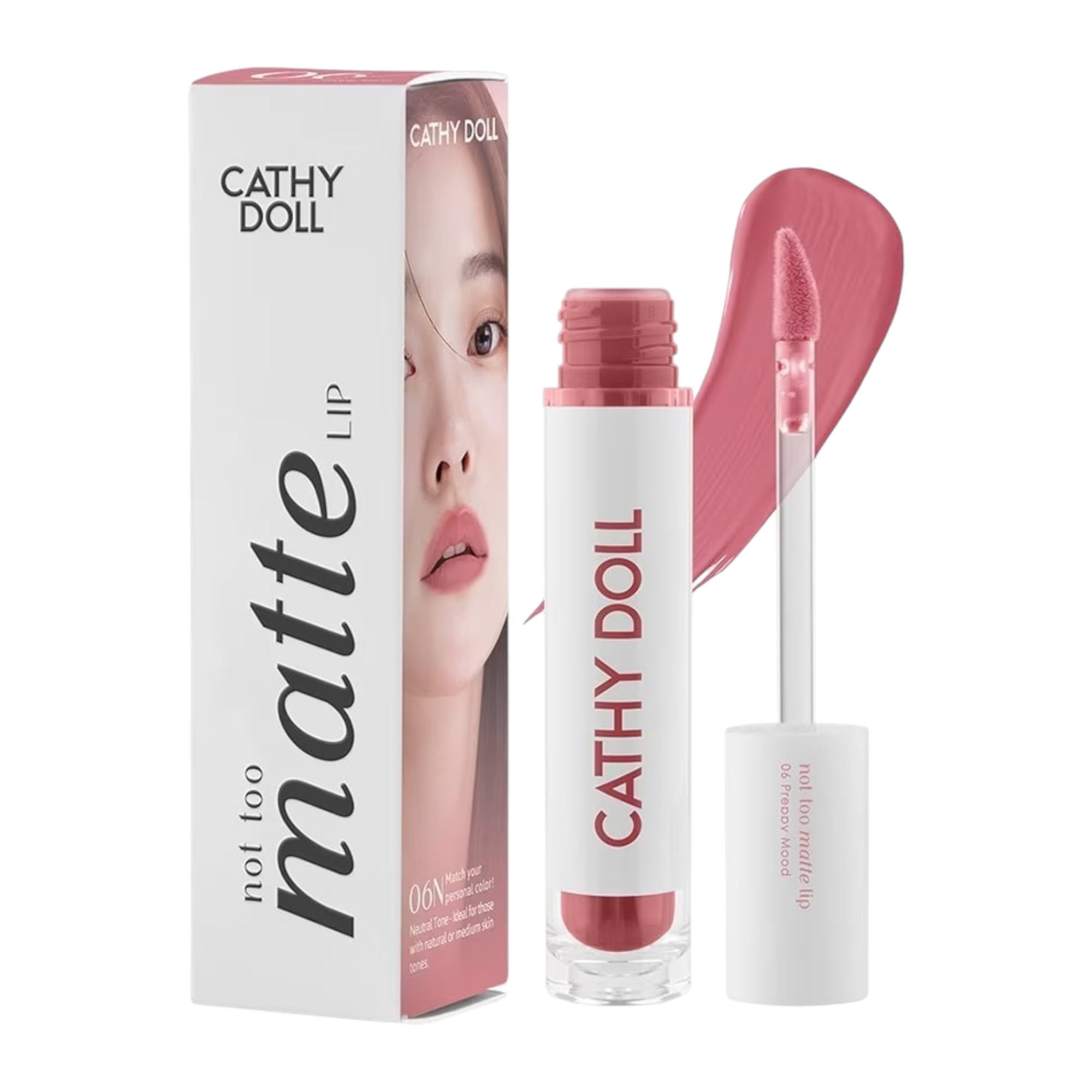 CATHY DOLL Lip Not Too Matte 06 Preppy Mood 2.9 g
