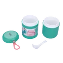 Thumbnail 2 of กระติกใส่อาหาร 2 ชั้นมีหูหิ้วสี เขียวพาสเทล