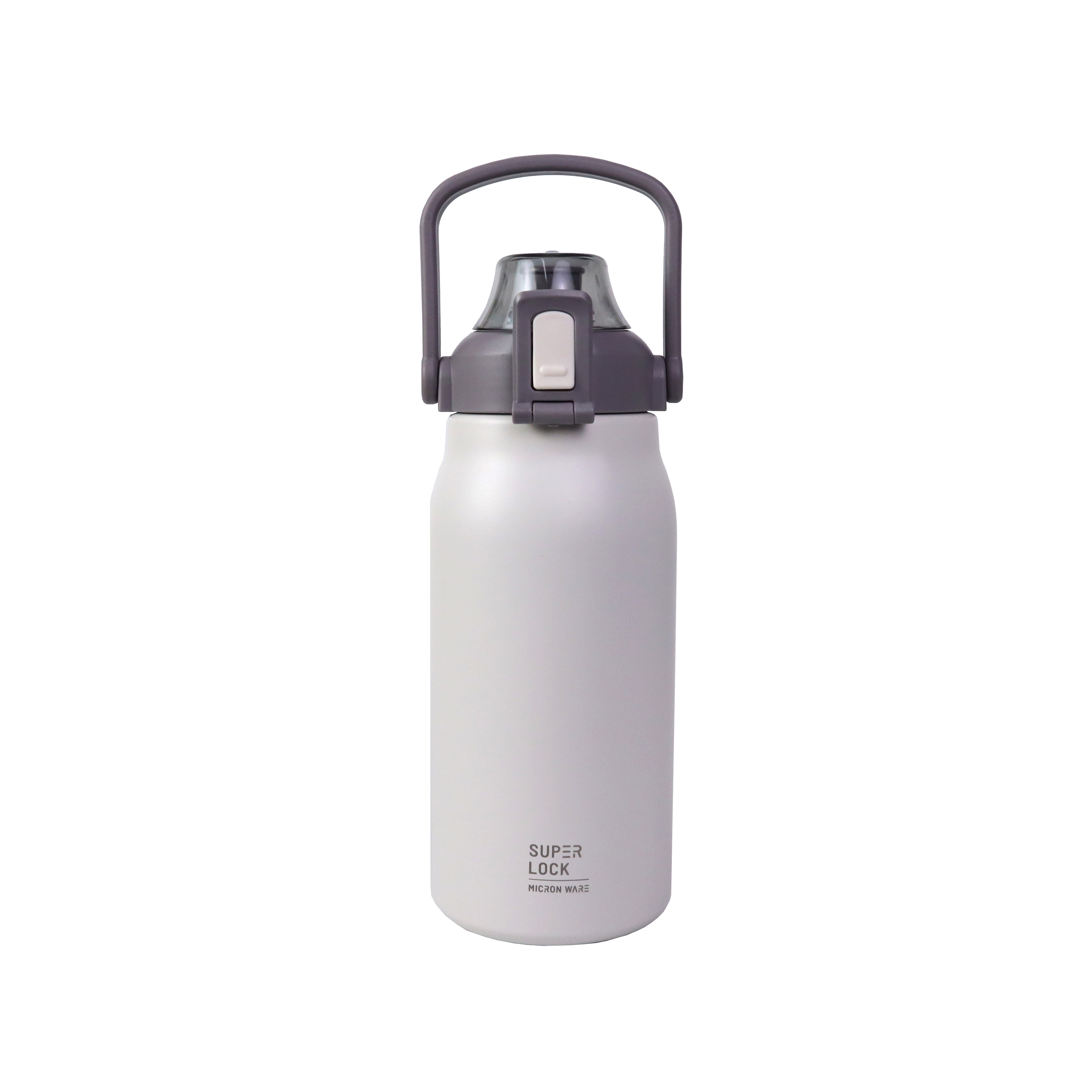 Super Lock Stainless Steel 304 Insulated Bottle 1.3L S146 White