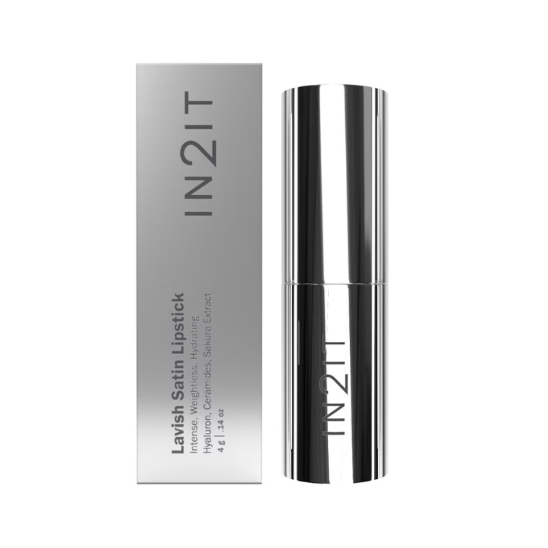 IN2IT Lavish Satin Lipstick - ลิปสติกเนื้อกํามะหยี่ LSL03-Sunset Coral