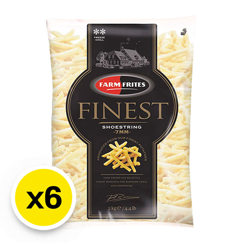 FARM FRITES French Fries 7mm 2 kg x 6
