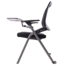 Thumbnail 1 of Officeintrend เก้าอี้เลคเชอร์ รุ่น Shark lecture chair with tablet สีดำ