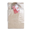 Thumbnail 5 of เอโร่ ถุงกระดาษน้ำตาลหูเกลียว 22x8x26 ซม. x 25 ใบ