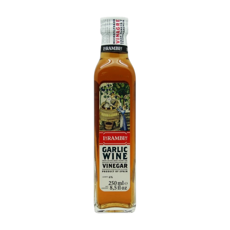 LA RAMBLA Garlic Wine Vinegar 250 ml ลาแลมบร้า การ์ลิคไวน์ เวเนก้า นําเข้าจากสเปน