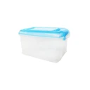 Thumbnail 1 of กล่องอเนกประสงค์หูหิ้ว ขนาด 39x27x23 cm สีฟ้าใส