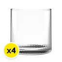 Thumbnail 1 of โอเชียนกลาส แก้วน้ำ รุ่นเพ้าส์ดับเบิลร็อค 355 มล. x 4