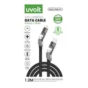 Thumbnail 3 of ยูโวล สายชาร์จ UVOLT 4-in-1 สายชาร์จและซิงค์ข้อมูลแบบอเนกประสงค์ 60 วัตต์ 1.5 ม. สีดำ