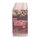 Thumbnail 3 of โอโจ้ เวเฟอร์ชนิดแท่งสอดไส้ครีม รสช็อกโกแลต 17 ก. x 6