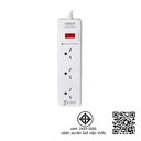 Thumbnail 2 of Anitech ปลั๊กไฟ 3 ช่อง 1 สวิตซ์ รุ่น H533-ON รองรับกำลังไฟสูงสูงสุด 2200 วัตต์ 10 แอมป์