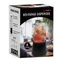 Thumbnail 2 of โถแก้วจ่ายน้ำ พร้อมฐานเหล็ก 8 ล.