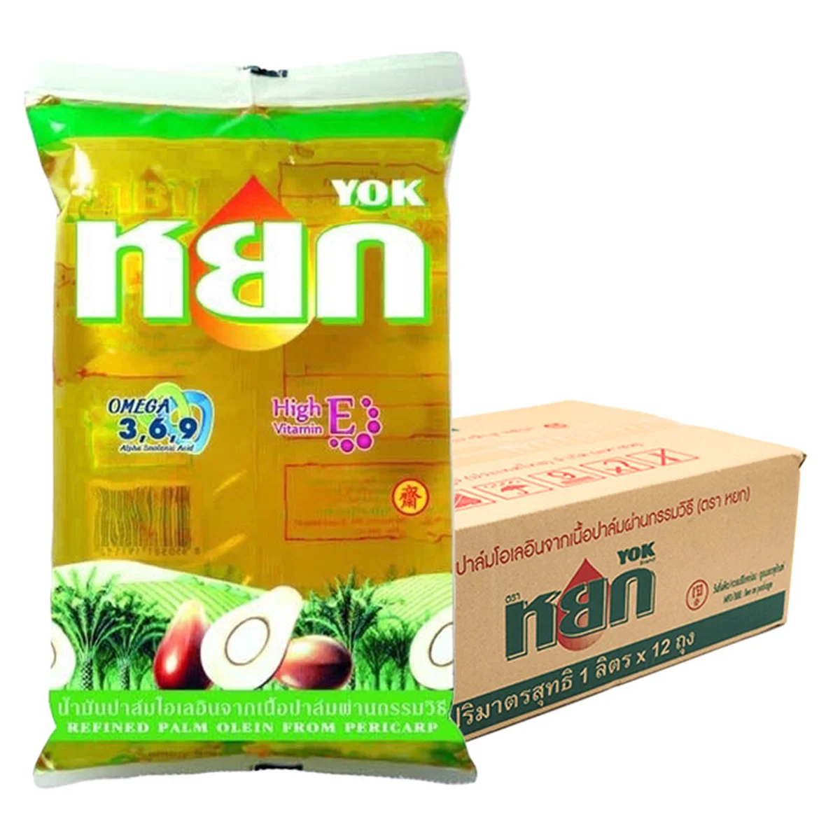 YOK Palm Oil (Refill) 1 l x 12