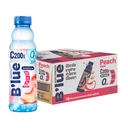 Thumbnail 1 of [ยกลัง] B'lue บลู น้ำผสมวิตามินซี 200%  บี3 บี6 บี12 กลิ่นพีชสูตรไม่มีน้ำตาล (Vitamin Water - Zero Peach) 500 ml. 24 ขวด