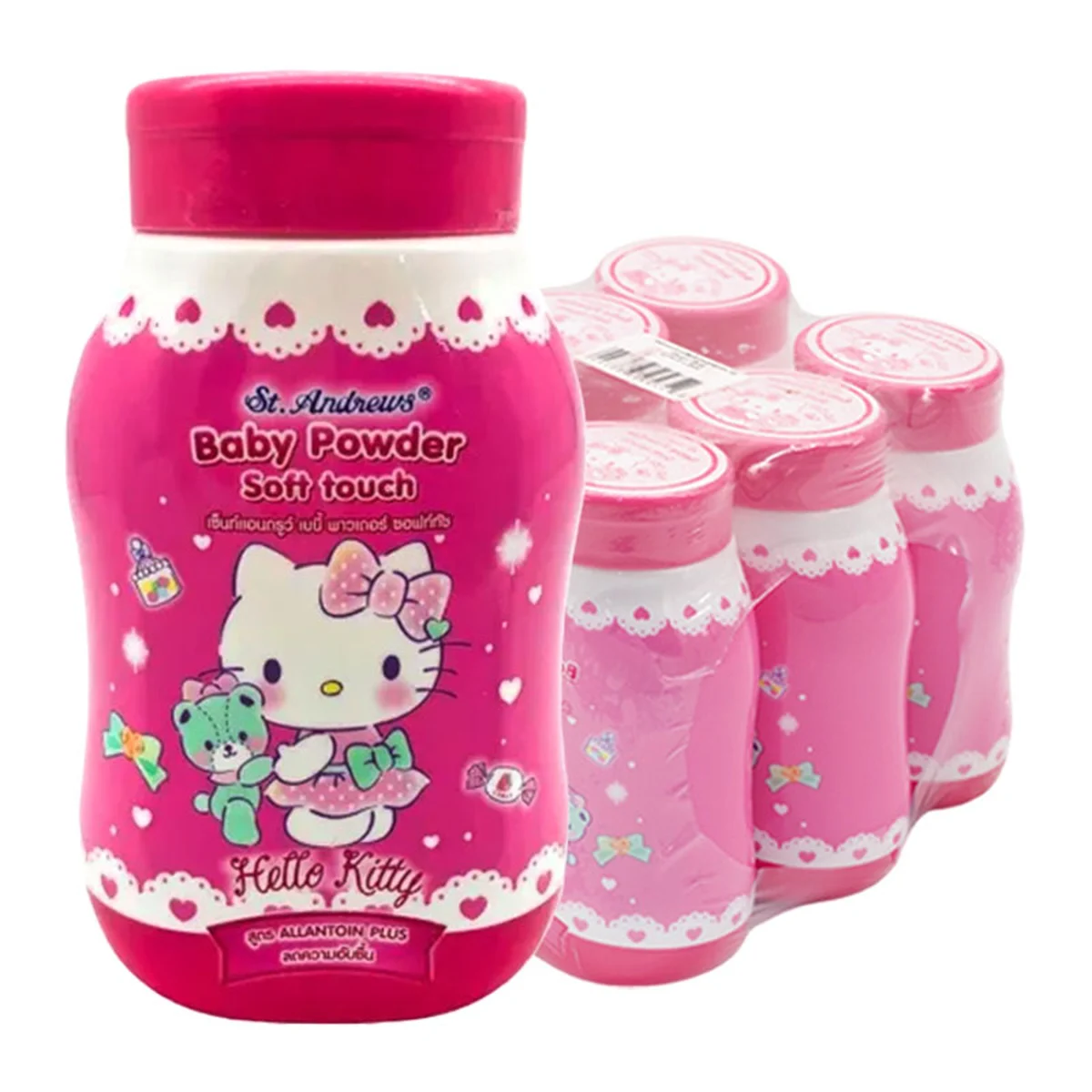 ST.ANDREWS Baby Powder Hello Kitty 50 g x 6