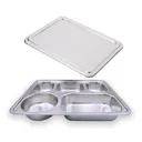 Thumbnail 4 of Empress World ถาดหลุมสแตนเลส 5 ช่อง ฝาปิดสแตนเลสเลส x 6