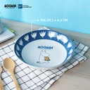 Thumbnail 2 of ซุปเปอร์ ล็อค จานเซรามิก ลายลิขสิทธิ์แท้ มูมิน รุ่น 8102 8 นิ้ว สีฟ้า