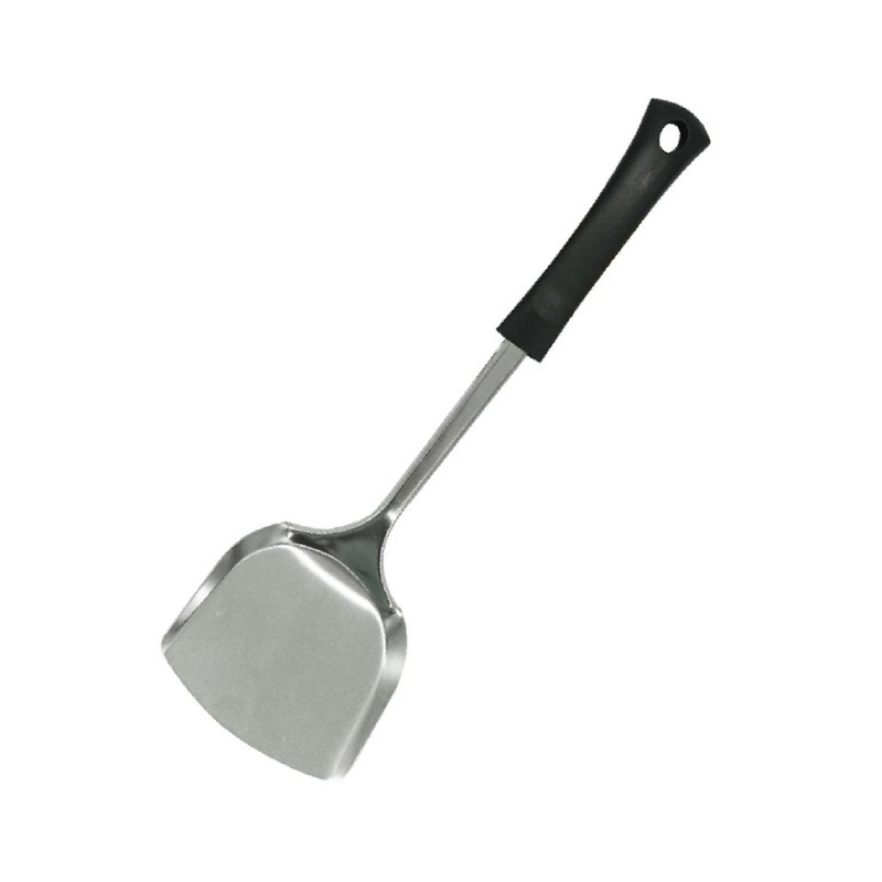 ตะหลิวสแตนเลสด้ามพลาสติก CHINESE TURNER WITH PP HANDLE 6944804555554