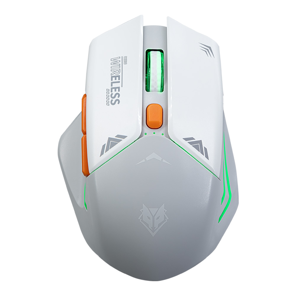 NUBWO WIRELESS MOUSE (เมาส์ไร้สาย) NM104W GRAY