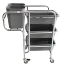 Thumbnail 2 of NTS รถเข็นเก็บจานและทำความสะอาด NTS1-CC-D3L-GY