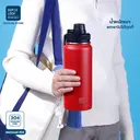 Thumbnail 4 of ซุปเปอร์ ล็อค ขวดน้ำสแตนเลส 304 รุ่น S171 600 มล. สีส้ม