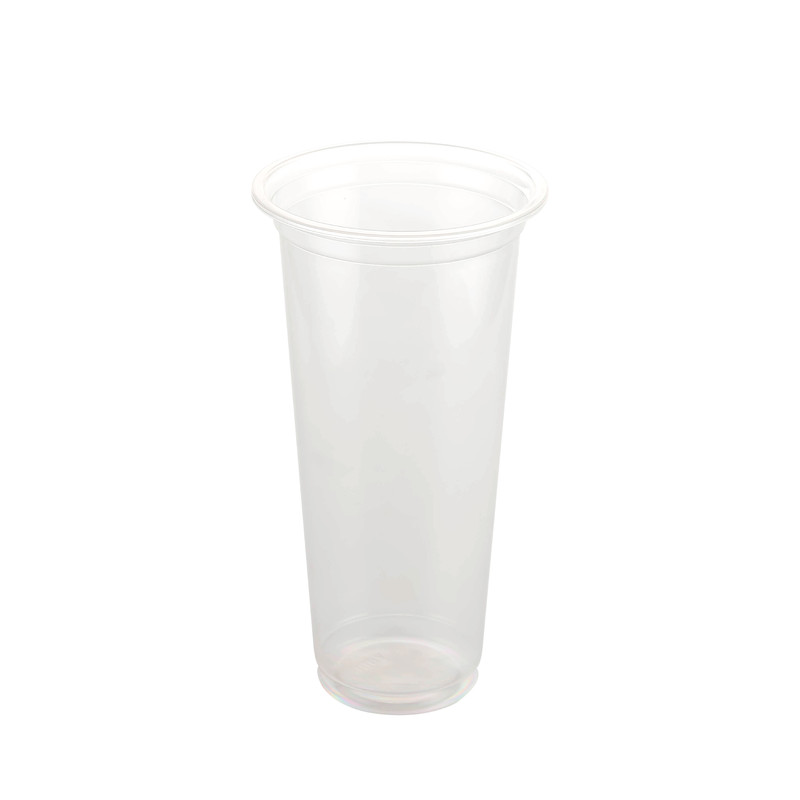 [N22H] Plastic Bubble Tea Cup 22 oz 95 mm Tall Shape (50 pcs/pack)