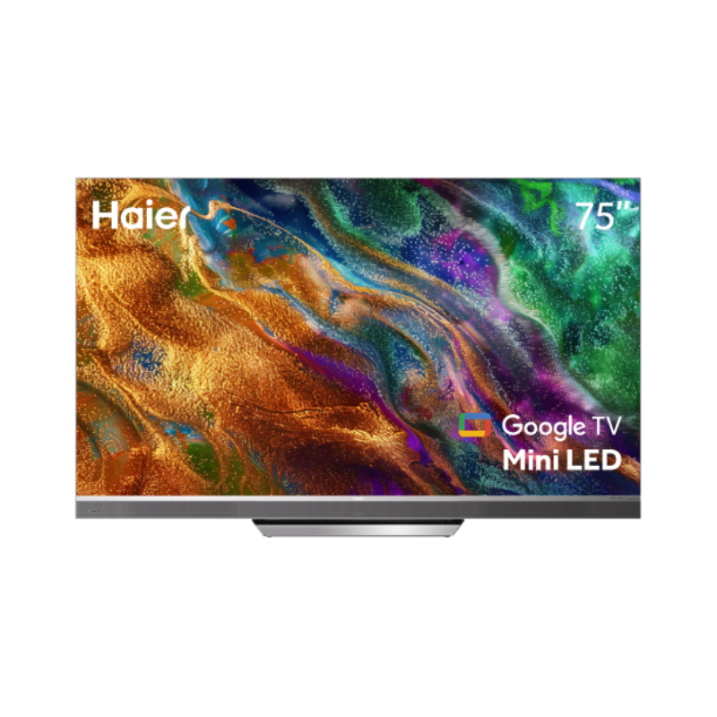 Haier TV รุ่น H75M95EUX 75 4K QD-Mini LED HDR10 Smart Google TV with ...