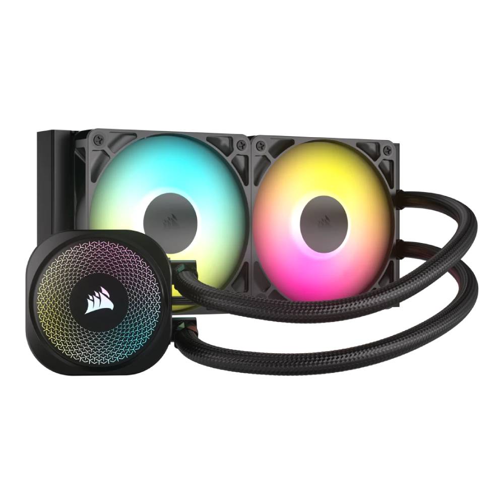 CORSAIR CPU Liquid Cooler NAUTILUS 240 RS ARGB Model CW-CW-9060092-WW White