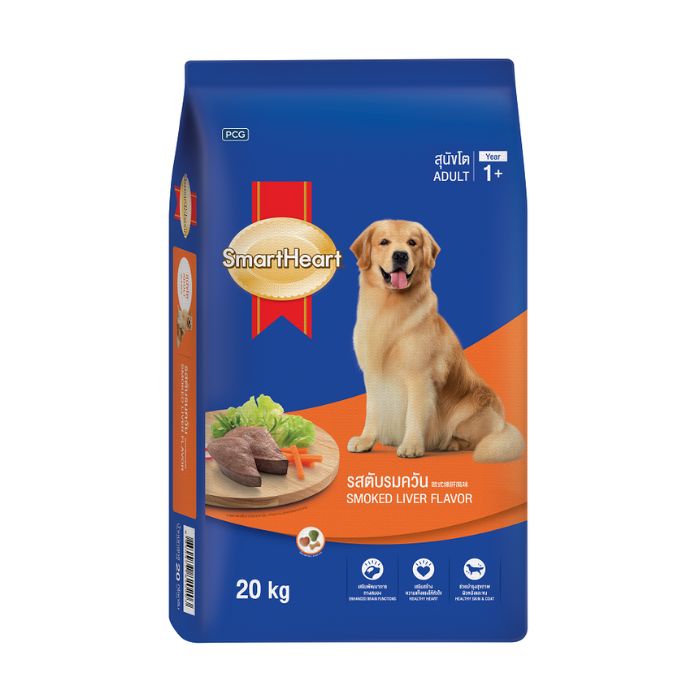 SMARTHEART Adult Smoked Liver 20 kg