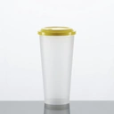 Thumbnail 3 of Panda Outlet แก้ว22ออนซ์แพนด้าปาร์ตี้+ฝา90มิล(Set A) คละสี (แพ็ค20ชิ้น)