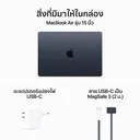 Thumbnail 4 of APPLE MacBook AIR 15 M3 chip 8C CPU/10C GPU/8GB/256GB - Midnight 2024