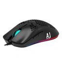 Thumbnail 2 of เอแจ๊ส เมาส์เกมมิ่ง AJ390 สีดำ