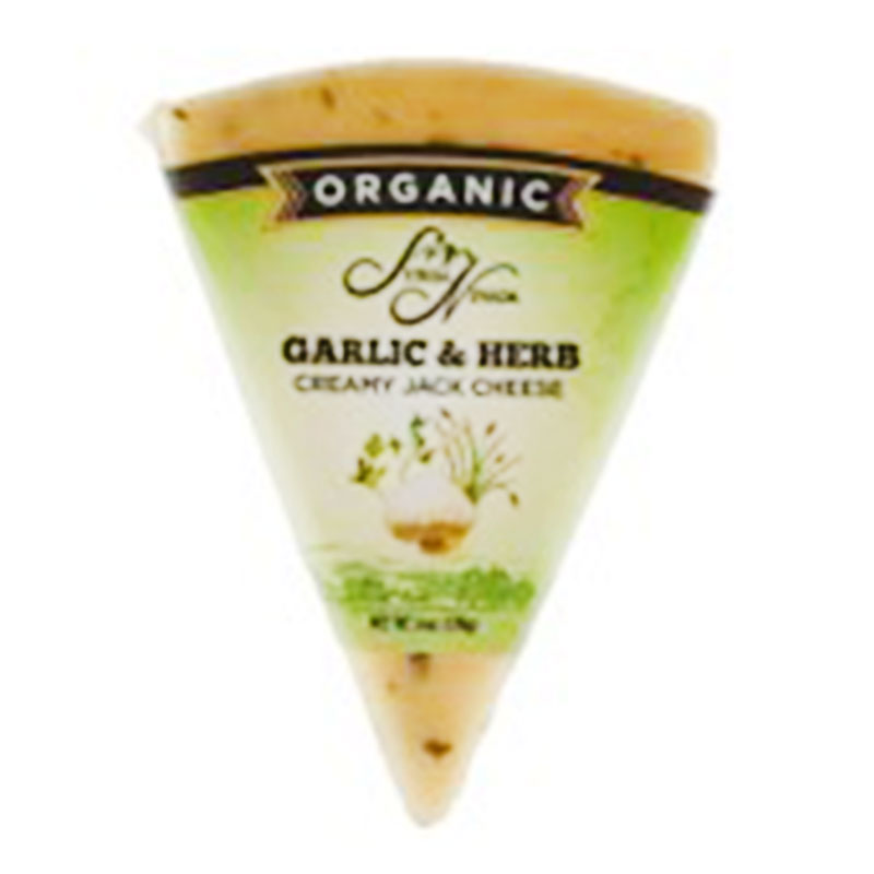 ORGANIC Jack Cheese Garlic & Herb 170 g