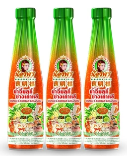 Thumbnail 1 of น้องพร น้ำจิ้มสุกี้และย่างเกาหลี 300 กรัม ( แพ็ค 3 ขวด)