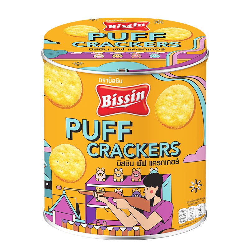 BISSIN Puff Crackers 400 g