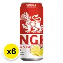 Thumbnail 2 of สิงห์ เรดเลมอนโซดา 330 มล. x 6
