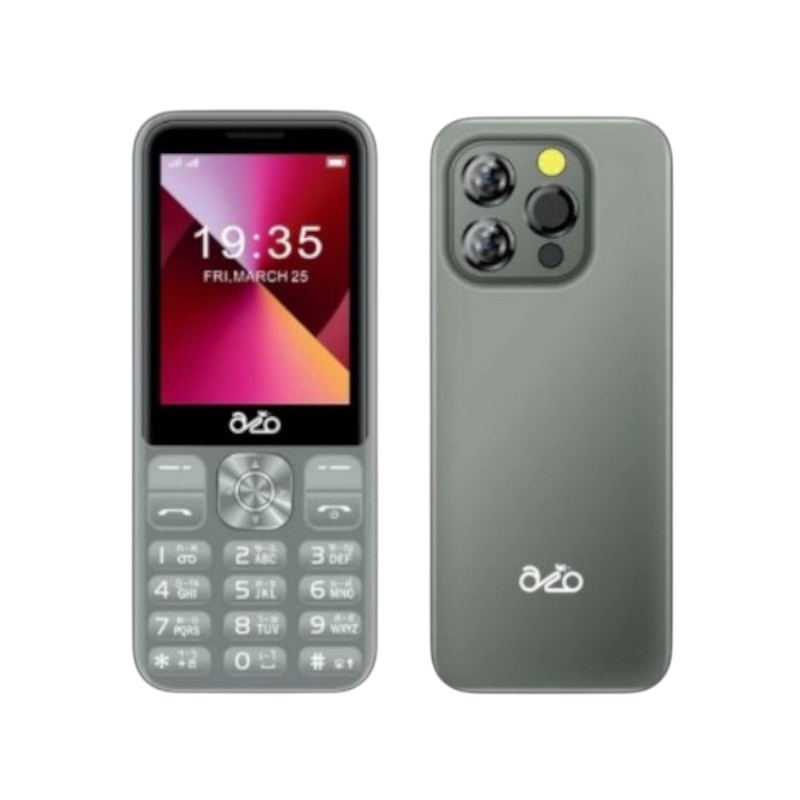 inovo โทรศัพท์ปุ่มกด A08 Happy X ระบบ 2 ซิม จอกว้าง 2.9 นิ้ว รองรับ 3G/4G พร้อมประกันศูนย์ 1 ปี Gray