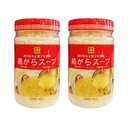 Thumbnail 1 of JONETSU KAKAKU Granule Chicken Soup Stock with Chicken Bouillon Powder, Pork Extract Powder and Vegetable Powder (Made in Japan) 500g x 2 cans
