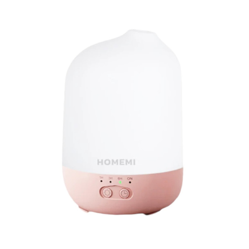 Homemi เครื่องพ่นอโรม่า Aroma Diffuser เชื่อมแอพได้ ตั้งเวลา เปลี่ยนสีไฟ ปรับระดับสเปรย์ 300 ml (021)