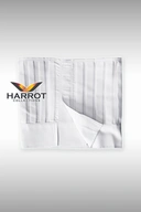 Thumbnail 2 of หมวกกุ๊กสากล หมวกเชฟ หมวกพ่อครัว สีขาว หัวเปิด 9 นิ้ว (FSC0303)

ชนิดผ้า : ผ้าคอมทวิวอย่างดี (poly65% - rayon35%) ทนต่อการใช้งาน