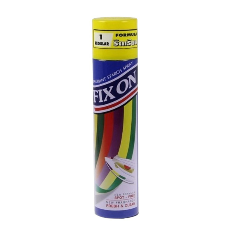 King's Stella Fix On  Smooth Starch น้ําหอมรีดผ้าเรียบ ฉีดผ้า น้ํายารีดผ้า กลิ่น fresh&clean 500ml