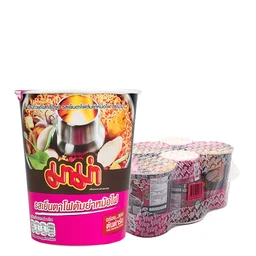 Thumbnail 1 of มาม่า บะหมี่กึ่งสำเร็จรูป รสเย็นตาโฟต้มยำหม้อไฟ 60 ก. x 6