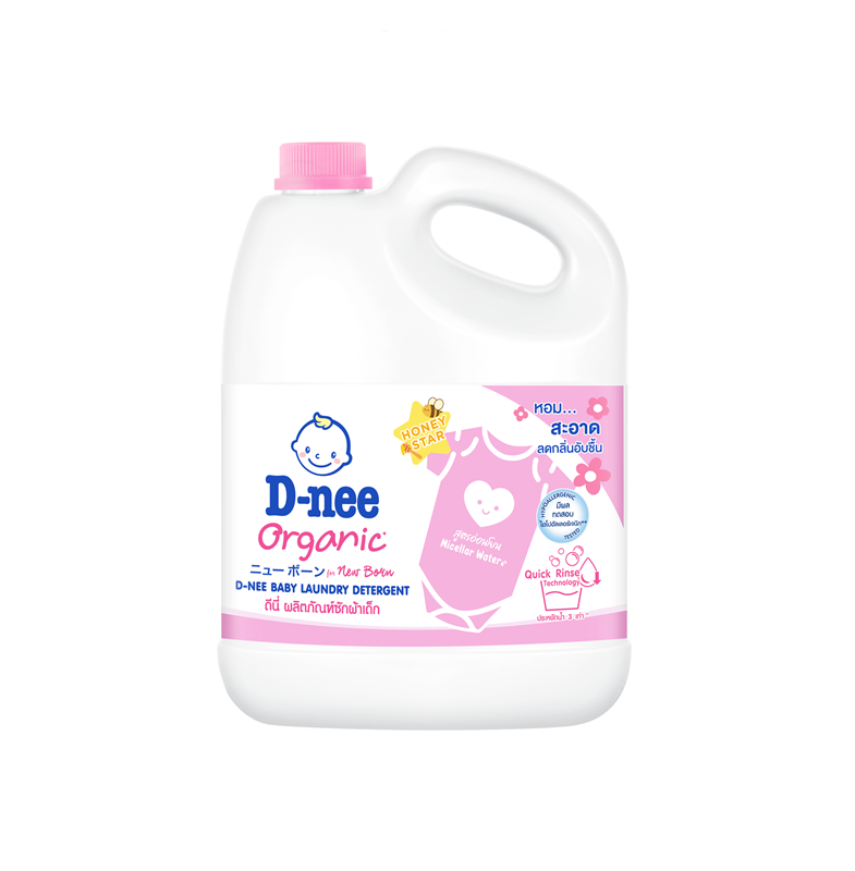 D-nee Baby Liquid Detergent 2,800ml. x1, Pink