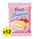 Thumbnail 2 of ฟันโอ แซนวิชเค้กสอดไส้ครีมสตรอเบอร์รี่ 13 ก. x 12